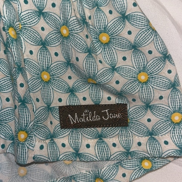 Matilda Jane Yellow and Blue Tank Top - Picture 4 of 8